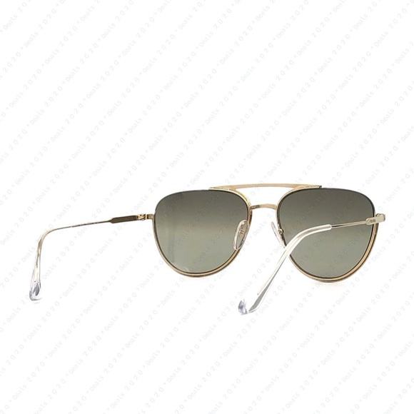 PRADA PR 50US ZVN6O0 56mm Pale Gold / Light Brown Gold Lenses Sunglasses - Picture 6 of 9